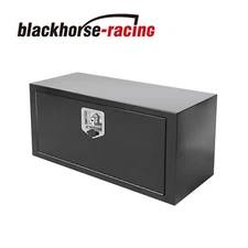 30 In. X 12 In. X 14 In. Iron Underbody Truck Storage Tool Box w/Lock Heavy Duty