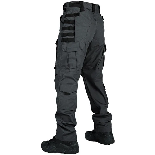 Mens Tactical Cargo Trousers Army Military Multi-pocket Outdoor Combat Pants BDU - Picture 16 of 40