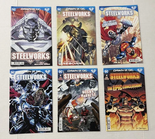 Steelworks #1 2 3 4 5 6 Set / Dawn of DC / Dorn & Basri Superman Comic Books