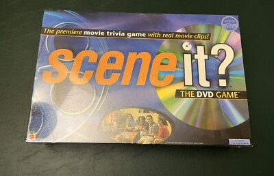 Scene It the DVD Game The Premiere Movie Edition Original 2003 FACTORY SEALED