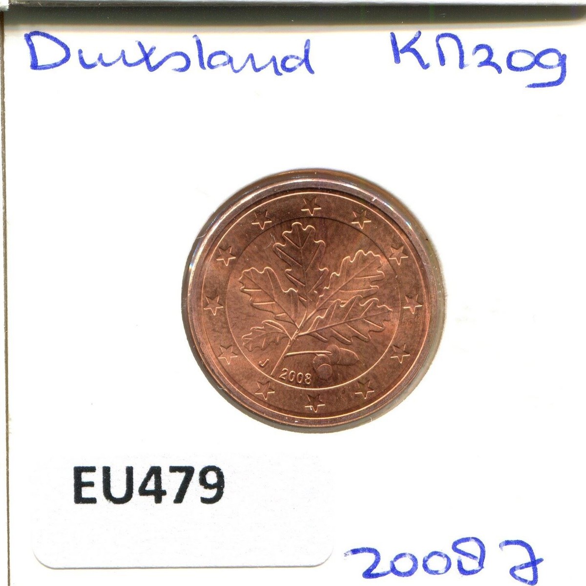 5 EURO CENTS 2008 GERMANY Coin #EU479U | eBay