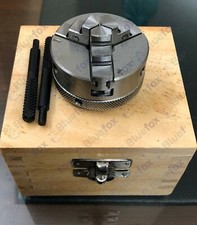 Juego de mandriles de torno autocentrante de 2" y 3 mordazas con rosca M12 X 1 TORNO UNIMAT madera