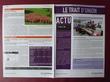 LE TRAIT D'UNION 82 2012 SNECMA SAFRAN VILLAROCHE MONTEREAU PREMIUM PROJECT