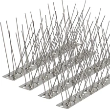 Bird Spikes 3.28FT, 304 Stainless Steel Bird Deterrents Spikes for outside to Ke