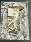 20+ Piece Jewelry Mystery Bag Lot Gold-Tone - Wearable Vintage & Modern - Jar