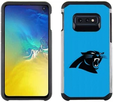 PBG NFL Carolina Panthers Textured Case for Samsung Galaxy S10e