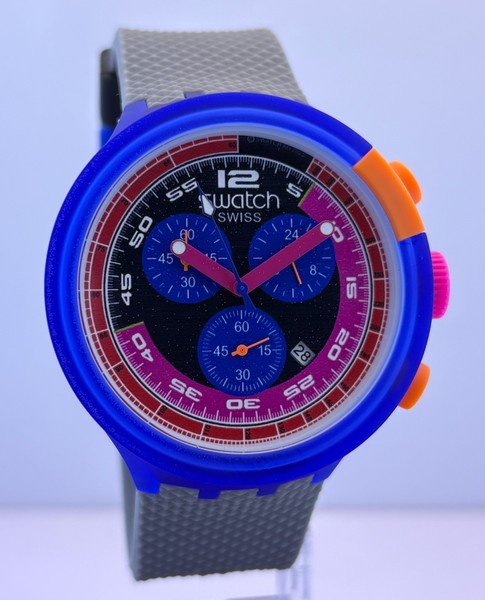 Reloj Swatch Chrono Cuarzo Multicolor con Subesferas y Fecha (Reacondicionado) 3