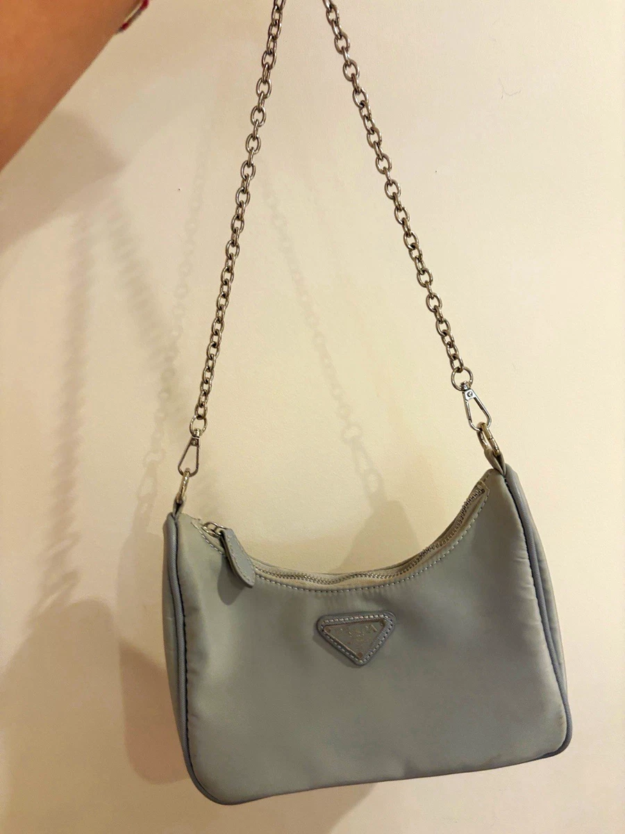 PRADA Silver Bags & Handbags for Women for sale - eBay