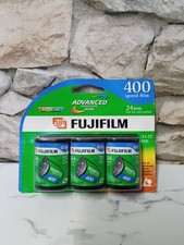 New Sealed Fujifilm 3PK 25 Exposure Expired Advanced 400 Speed 24mm Camera Film