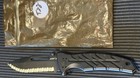 Ontario Company Folding Knife XM-2 Full Serrated Blade Black New Unused — photo 1