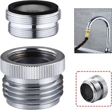 Faucet Adapter with Aerator, Sink Faucet to Garden Hose Adapter, Faucet Adapter