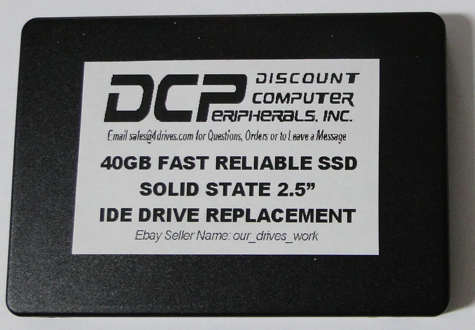 Replace MHV2040AH with this 40GB Fast Reliable SSD 2.5" 44 PIN IDE SSD Drive - Image 4 of 4