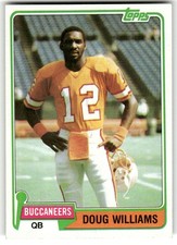 1981 Topps Doug Williams #32 card