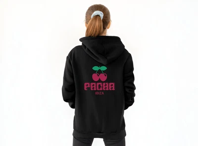 ARTISTRY ITALIAN Pacha Ibiza Hoodie Adult Rave Wear House Music Club Space Privilege Pullover