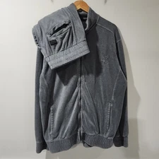 Vintage Y2K Sean John Sweatsuit Velour Track Jacket Pants Set Mens XXL Hip Hop