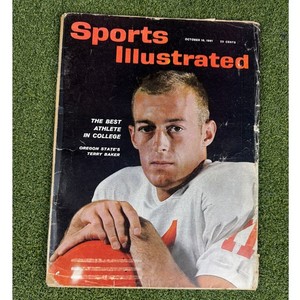Sports Illustrated Oct 16 1961 Oregon State Terry Baker Cover