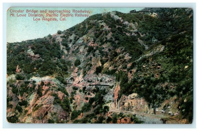 #ad 1910 Pacific Electric Railway Los Angeles California CA Postcard $11.66