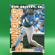 KEN GRIFFEY JR. 1996 Starting Lineup Card #527172 Seattle Mariners