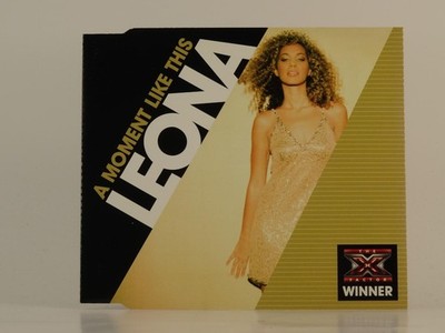 LEONA A MOMENT LIKE THIS (G6) 3 Track CD Single including Picture Sleeve SONY/BM