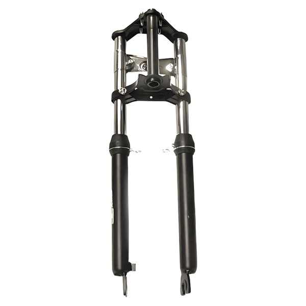 Gabel - Telegabel - Federgabel Ebr, Schwarz, FüR Puch Maxi-image