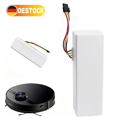 14.4V Staubsauger Roboter Akku für Xiaomi Mijia 1C Akku STYTJ01ZHM 2600mAh Weiß