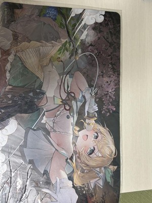 m27 Playmat Kazema Iroha 1St Anniversary Rubber Mat Desk Japan TCG Supply Card G