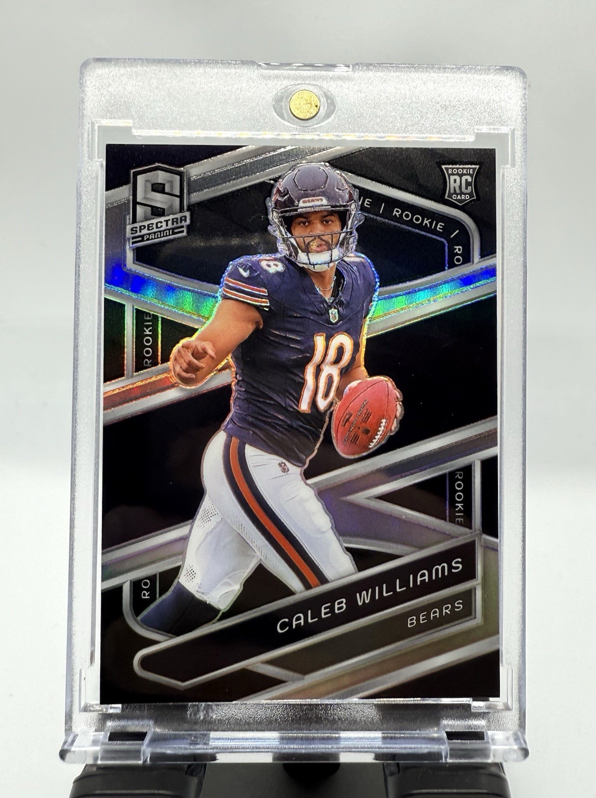 2024 Panini Spectra - Rookies Silver Prizm Caleb Williams #111 (RC)