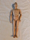 Vintage 1964 Hasbro GI Joe 12" Figure - Nude - Black Hair - Soft Head - Lot F