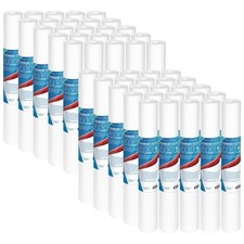 1 to 50 PACK 20" x 2.5" Whole House Sediment Water Filter Cartridges 5 Micron PP