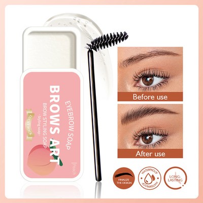 4-color eyebrow styling wax, styling gel, waterproof, natural, long-lasting, tra