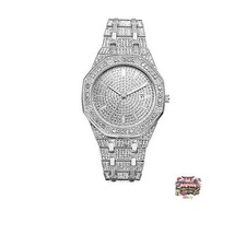 Seiko Octagon Men's Waterproof Watch: Analog Quartz Watch with Zirconia and