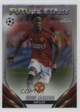 2023 Chrome UEFA Club Competitions Future Stars Refractor Kobbie Mainoo #57 pe8