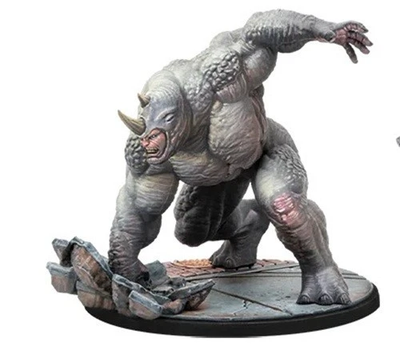 #ad Marvel Crisis Protocol: Rhino model character card base Spider foes Starter Set $54.90