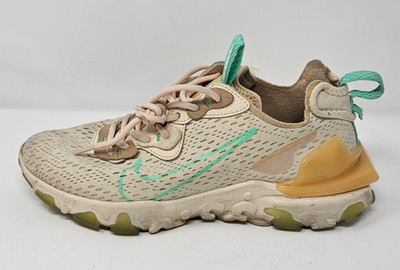 Nike Womens React Vision CI7523-201 Ivory Running Shoes Sneakers Size 8