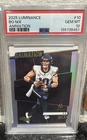 Panini Luminance 2025  Bo Nix Animation #10 PSA 10 Denver Broncos