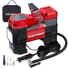 Craftsman Portable 12v Tire Inflator With Digital Gauge Auto Shut-off