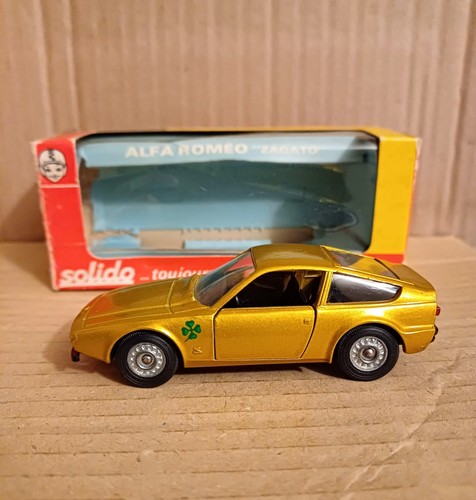 Solido, No Mebetoys. Alfa Romeo Junior Zagato Art 183 +Box Originale Scala 1/43 - Imagen 8 de 23