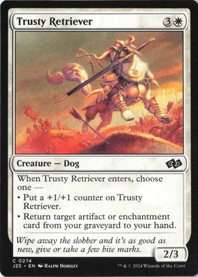Trusty Retriever C Foundations Jumpstart 274 NM