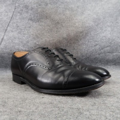 Church\'s Shoes Mens 9 Oxford Custom Grade Brogue Cap Toe Handcrafted Leather Church main image 4