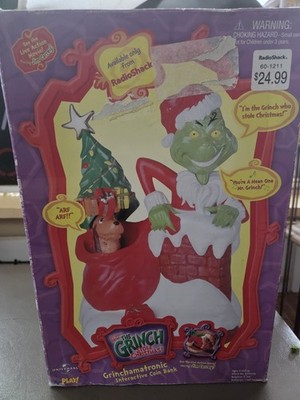Dr. Seuss How The Grinch Stole Christmas Grinchamatronic Interactive Coin Bank