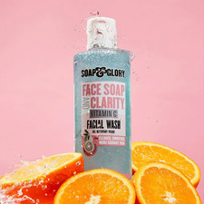 Gentle Exfoliating Face Wash & Vitamin C Cleanser - 3-in-1 Exfoliator, Makeup...