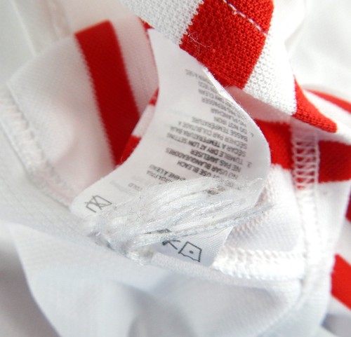 Camiseta deportiva de práctica blanca usada en juegos Detroit Red Wings Cy Leclerc #76 56 423 - Imagen 9 de 11