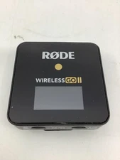 Rode Wireless GO II RX Receiver - Fair Condition;Db/mute button is nonfunctional