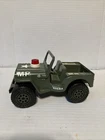 Vintage TONKA Green MP JEEP Pressed Metal Plastic Army