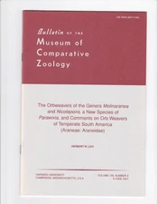 ORB-WEAVERS OF GENUS MOLINARANEA & NICHOLEPEIRA & NEW SPECIES. H W LEVI: 2001