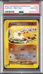 Cubone #103 Expedition Reverse Holo