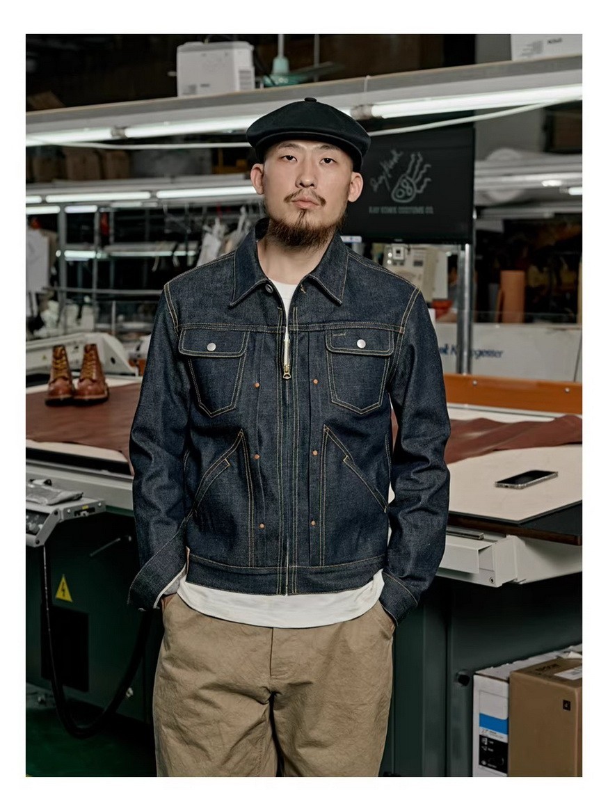 RAY KWOK Repro Wrangler 24MJZ Jacket Momotaro Sugar Cane Japan