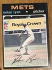 1971 Topps #513 Nolan Ryan HOF New York Mets! Sharp Card that is Off Center
