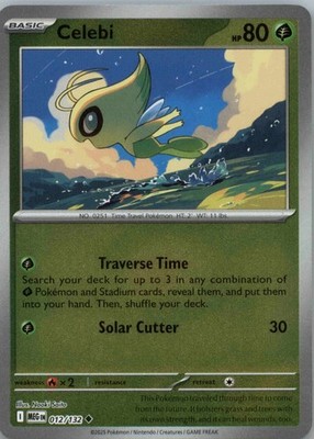 Celeb 12/132 Reverse Holo ME Mega Evolution NM