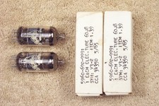 Two, NEW, Amperex Bugle Boy 6DJ8/ECC88, 1964,...
